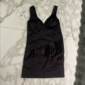 JJs House Black Mini Dress